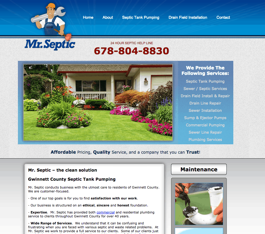 Website Design For Plumbers